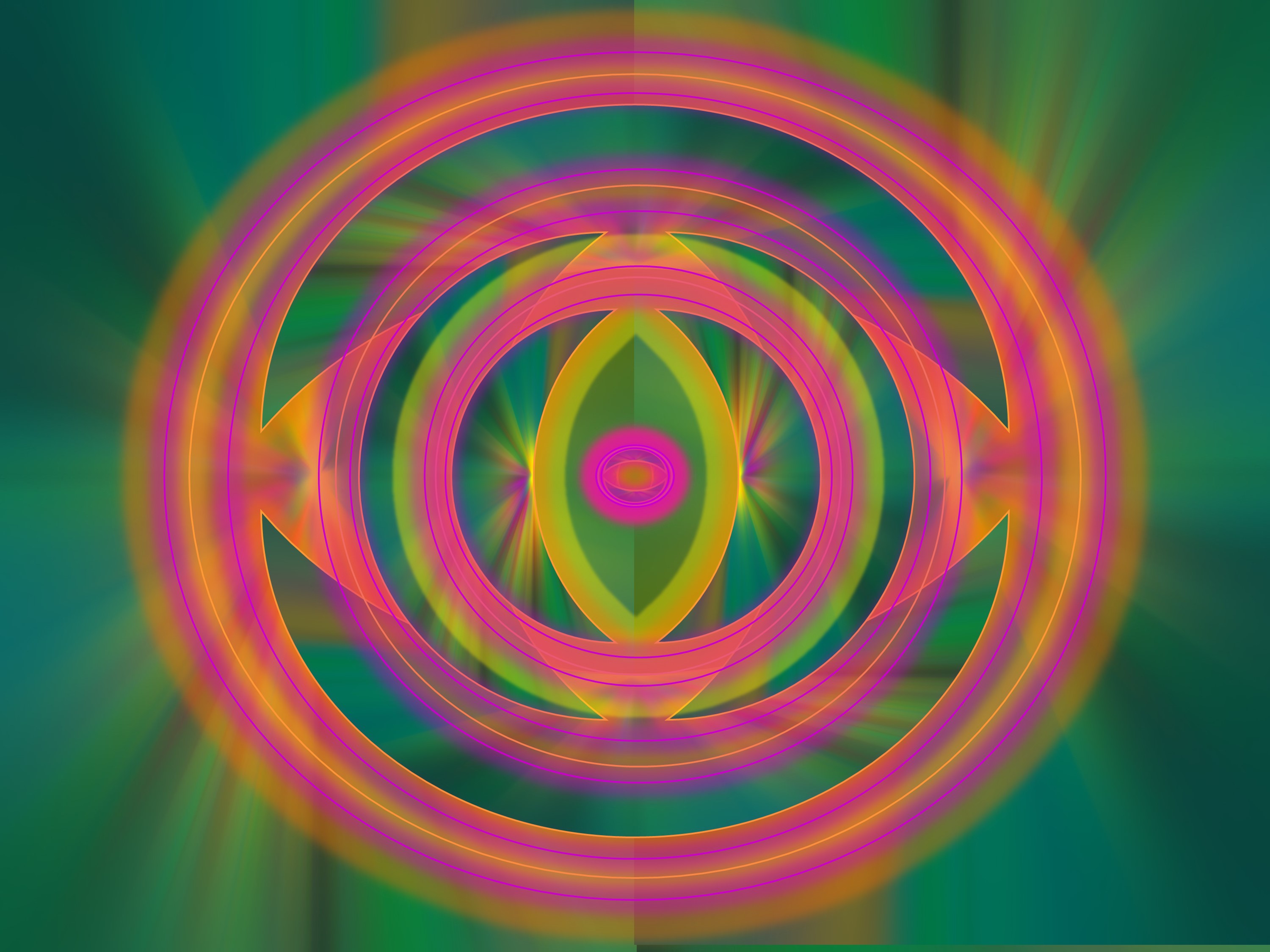 Relationships Light Code — a sacred geometric image of radiant light patterns